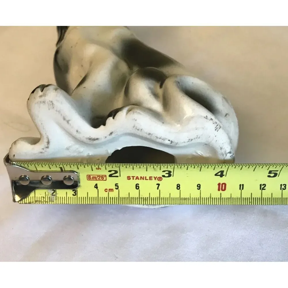 Hand Painted Porcelain Dalmatian Dog Figurine Made in‎ Brazil